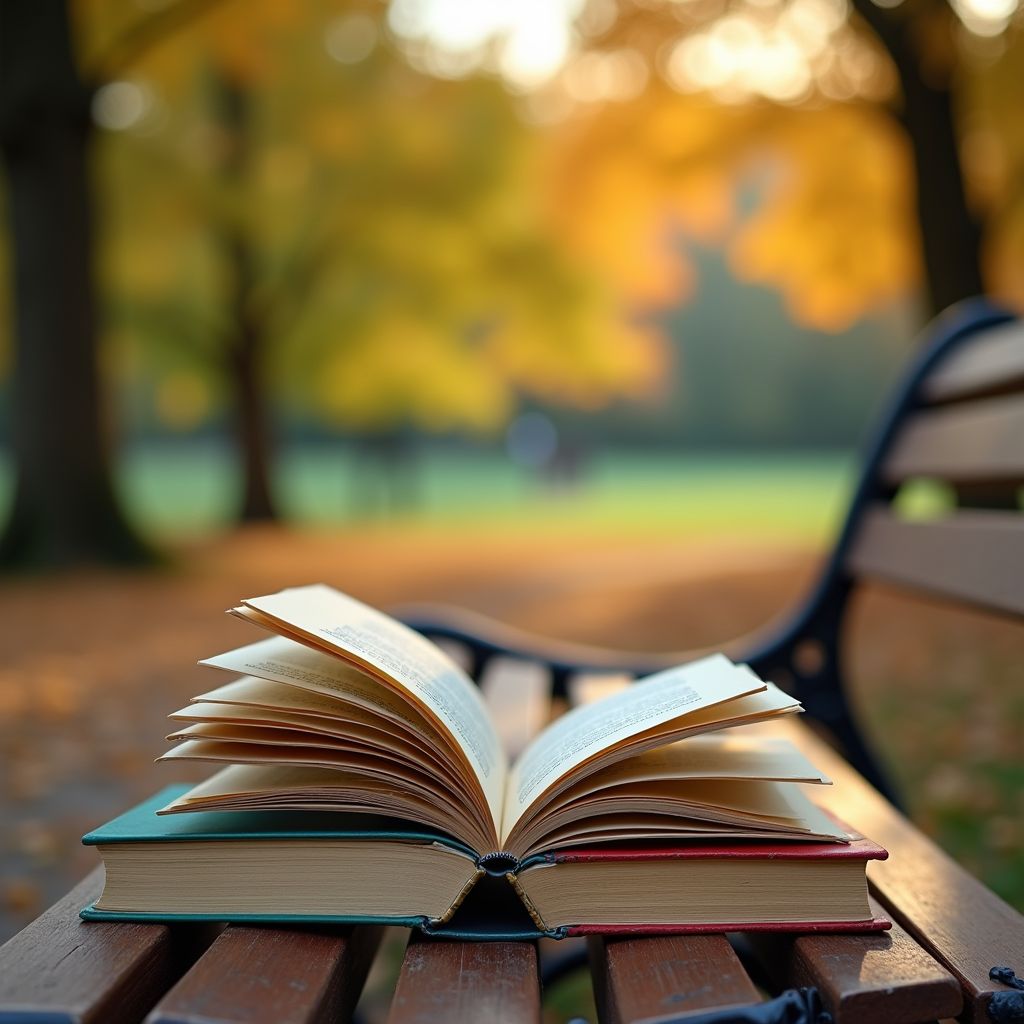 Author holding a book